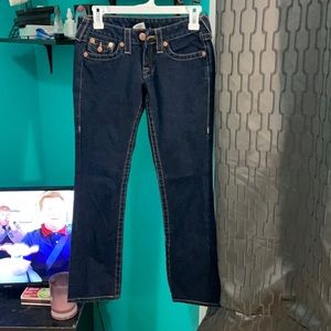 TRUE RELIGION LOW RISE JEANS